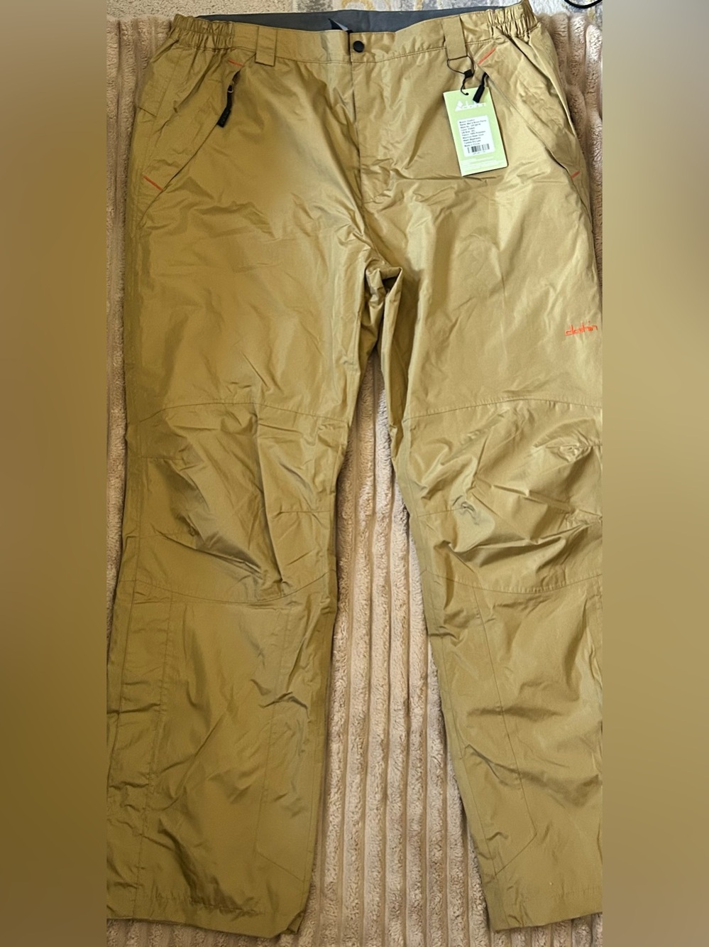 Clothin Men's Outdoor Pants in Olive Green SIZE 2XL